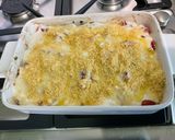 Une image de l'étape 13 de Gratin de dorade sébaste à l’oseille et tomates.