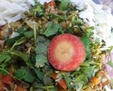 A picture of step 8 of Sprouts salad.