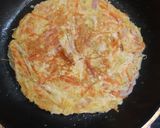 รูปขั้นตอนการทำที่ 2 ของ Omelette with Ham&Cabbage