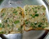 चीजी आलू टोस्ट सैंडविच (Cheesy aloo toast sandwich recipe in hindi) रेसिपी चरण 2 फोटो
