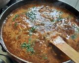 A picture of step 6 of Maggi chatpata tomato vegetables Chinese soup.
