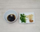 Foto langkah ke 1 dari resep Pangsit Kuah dan sayur.