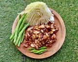 รูปขั้นตอนการทำที่ 6 ของ แหนมไก่ทอด