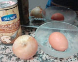 Foto del paso 1 de la receta: Champiñones 🍄 Revueltos con huevo