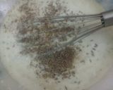 A picture of step 2 of Dahi phulki.