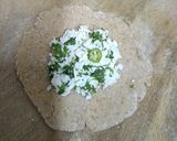 A picture of step 3 of Rajgira paratha stuffed with Paneer. (Vrat Special).