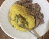 A picture of step 7 of Mashed matoke.