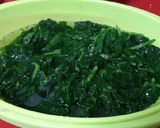 Foto del paso 1 de la receta: Rape en airfryer con espinacas cremosas