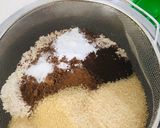 A picture of step 1 of Chocolate & Coffee Cake.