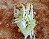 A picture of step 5 of Veggie Chapati wraps.