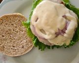 Foto del paso 10 de la receta: Hamburguesa de cerdo como si fuera un bocadillo cubano