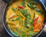 Foto langkah ke 8 dari resep Gulai Ikan Kakap Daun Singkong.