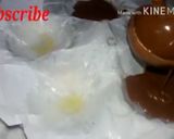 A picture of step 5 of Chocolate cream idly.