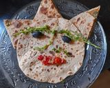 A picture of step 8 of Chana saag Sattu Paratha.