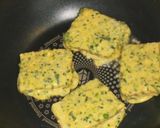 A picture of step 10 of Vegan French toast / Non Fried Veggies Bread Pakoras.