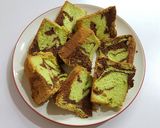 Foto langkah ke 12 dari resep Chiffon pandan coklat.