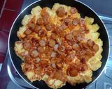 Foto langkah ke 5 dari resep Pizza Roti Tawar.