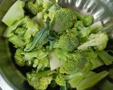 A picture of step 1 of Broccoli sabji 🥦.