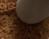 Foto del paso 11 de la receta: Tarta de queso quemada, con crumble de galletas, miel y chía