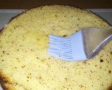 Foto del paso 3 de la receta: Torta de dulce de leche, crema y duraznos
