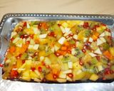 A picture of step 7 of Fresh Fruits Jelly Cake.