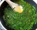 A picture of step 5 of Amarnatha bhaji.