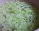 Hình bước làm 1 của món Canh bắp cải nấu gà