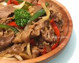 Foto langkah ke 3 dari resep Beef Mongolian / Sapi Cah Mongolian.