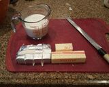 A picture of step 3 of MAKE AHEAD HOLIDAY side, *Creamy Potatoes*.