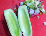 Foto del paso 3 de la receta: Boquerones en escabeche Urrutia de pepinos, alcaparras y aceto
