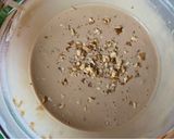 A picture of step 3 of Castagnaccio with Pine Nuts and Walnuts.