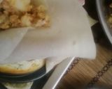 A picture of step 4 of Aloo ke samosay.
