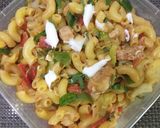 A picture of step 8 of Easy Chicken Macaroni.