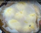 A picture of step 4 of Fondant potatoes.