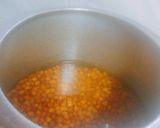 A picture of step 3 of Kala chana-Ashtami prasad.