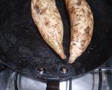 A picture of step 2 of Tawa sweet potato roast.