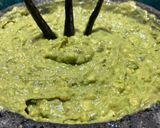 A picture of step 2 of Salmon, Guacamole 🥑, and Refried Black Beans with Lard.