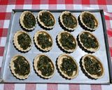Une image de l'étape 18 de Mini quiches aux épinards.