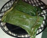 Foto langkah ke 11 dari resep Nasi Bakar All Varian (ada isi rendang, isi ayam teri, ikan P).