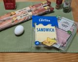 Foto del paso 1 de la receta: 177. Hojaldre de Jamón y Queso