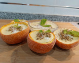Foto del paso 7 de la receta: Helado de naranja 🍊, coco🥥 y hierbabuena🌿