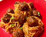 Gluténmentes paradicsomos húsgombóc spagettivel recept fázis 9 fotója