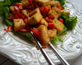 【台式】簡易快速椒塩豆腐的食譜步驟7照片