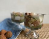 Foto del paso 5 de la receta: Pannacotta con almendras y litchis
