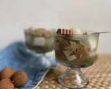 Foto del paso 5 de la receta: Pannacotta con almendras y litchis