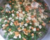 A picture of step 5 of Vegetable Kurma.