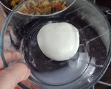 Foto del paso 1 de la receta: Mozzarella (pulpetta) de leche de búfala sobre colchón de verduras