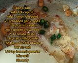 A picture of step 1 of Baingan Aloo.