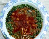 A picture of step 4 of Chole masala.