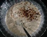 A picture of step 2 of Healthy poha oats pan pizza.